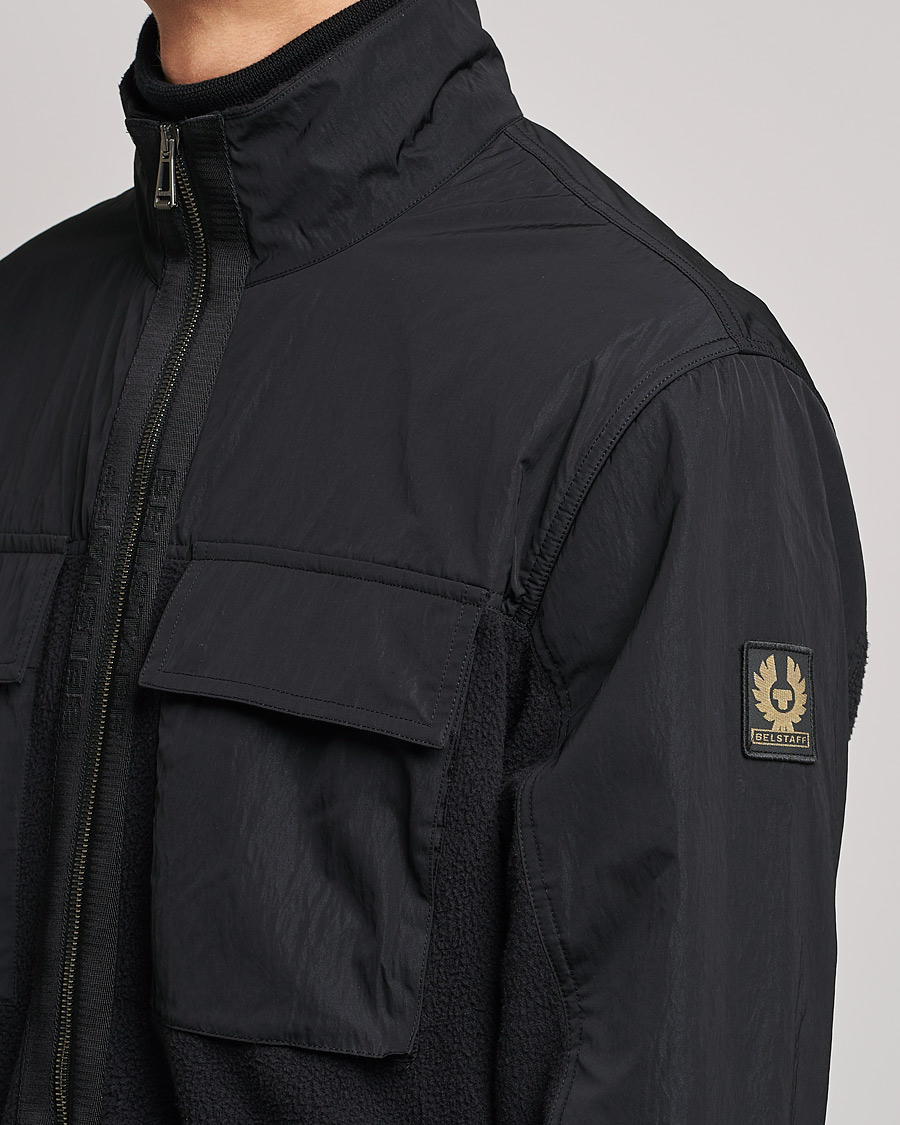 Men | Coats & Jackets | Belstaff | Halstead Fleece Jacket Black