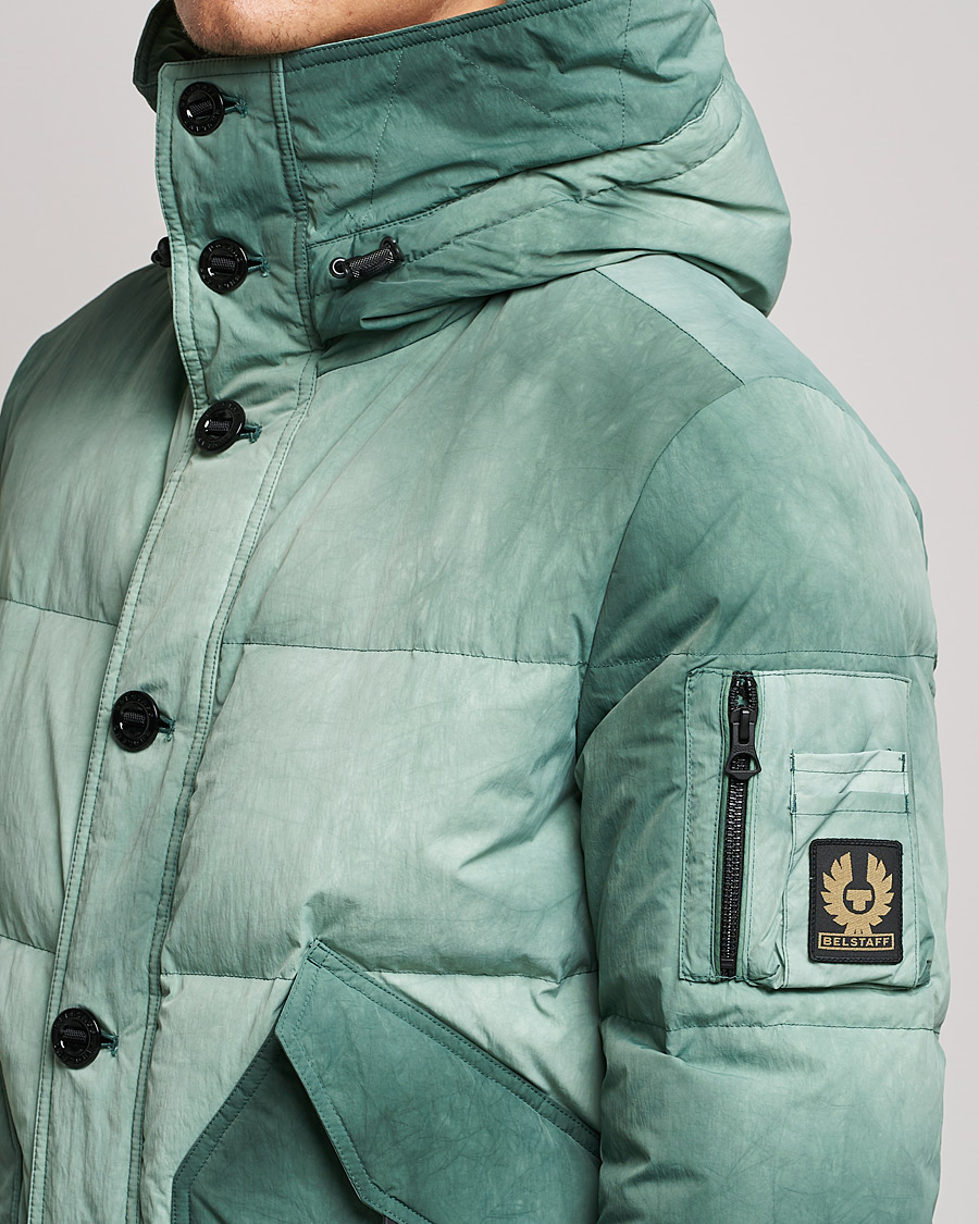 Men | Coats & Jackets | Belstaff | Radar Batik Hooded Jacket Graph Green