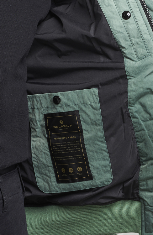 Men | Coats & Jackets | Belstaff | Radar Batik Hooded Jacket Graph Green