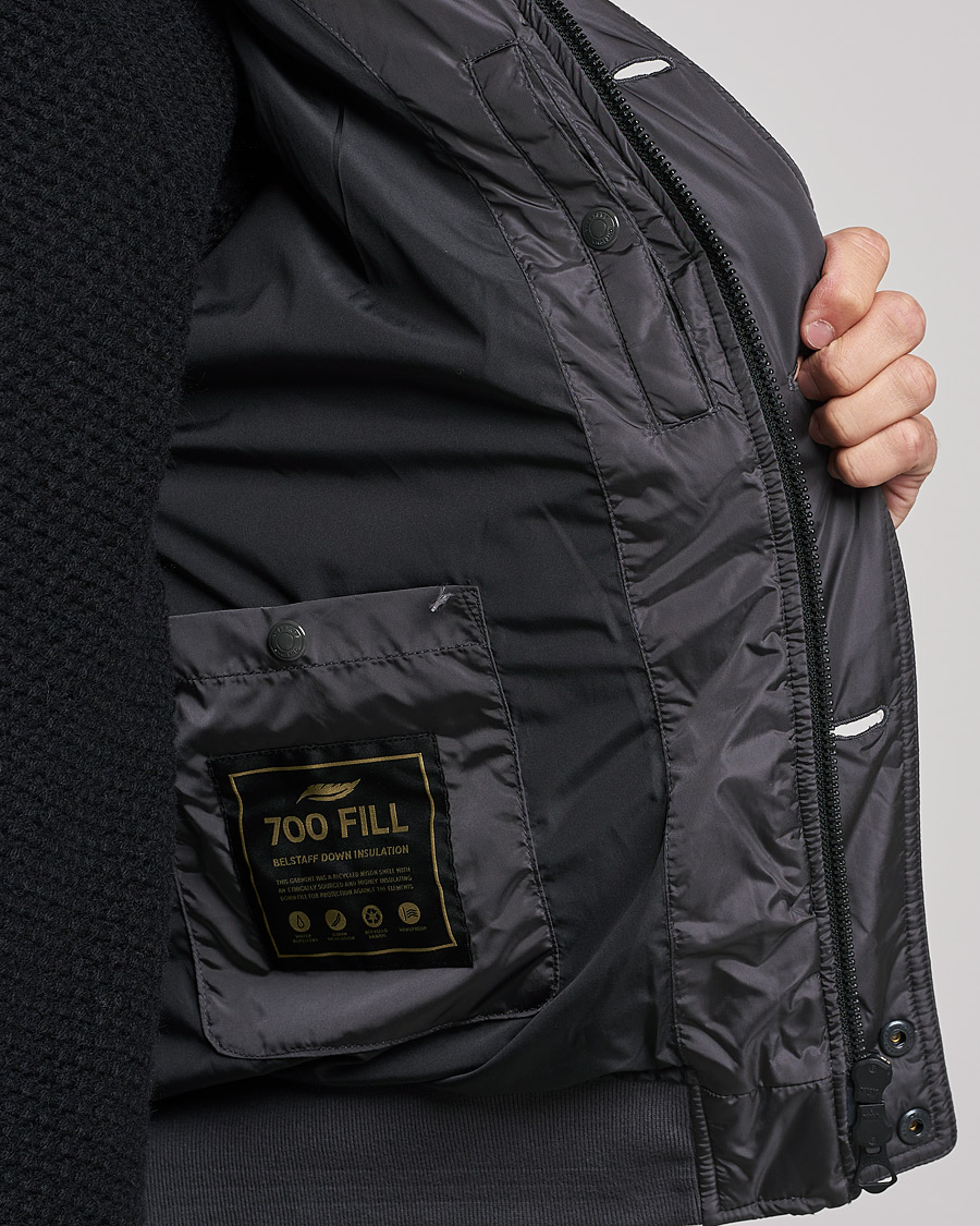 Men | Coats & Jackets | Belstaff | Radar Hooded Down Jacket Iron