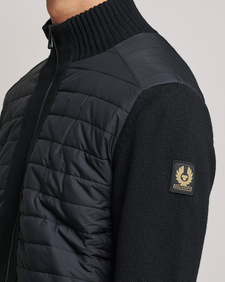 Belstaff Kingston Full Zip Hybrid Black at CareOfCarl.com