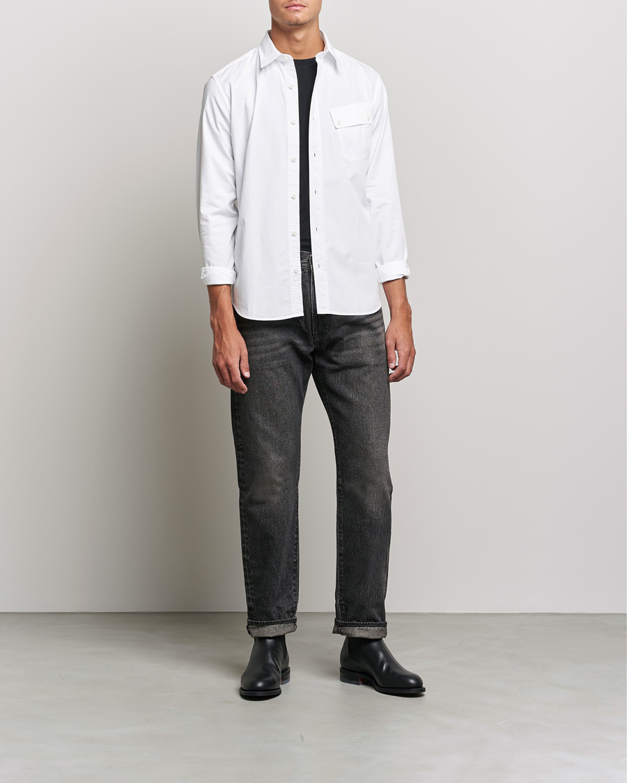 Men |  | Belstaff | Pitch Cotton Pocket Shirt White