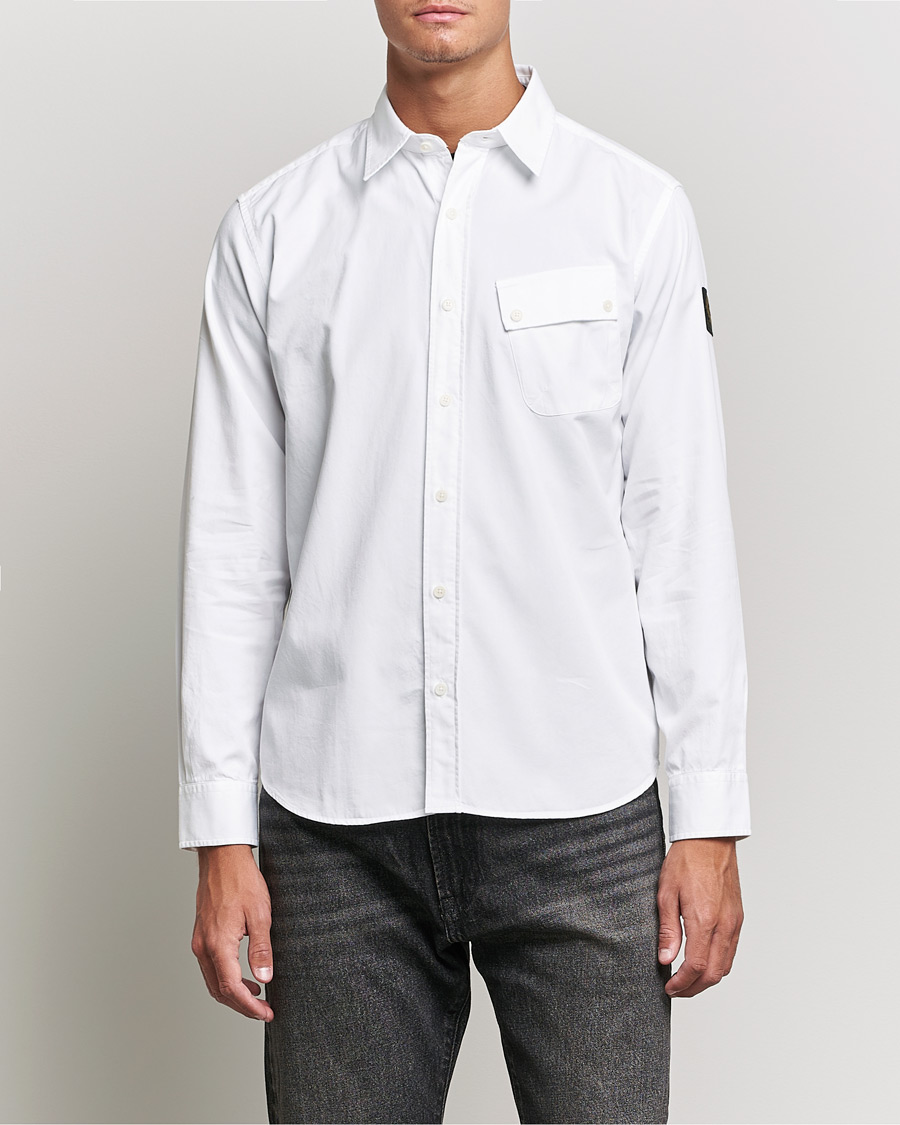 Men | Belstaff | Belstaff | Pitch Cotton Pocket Shirt White