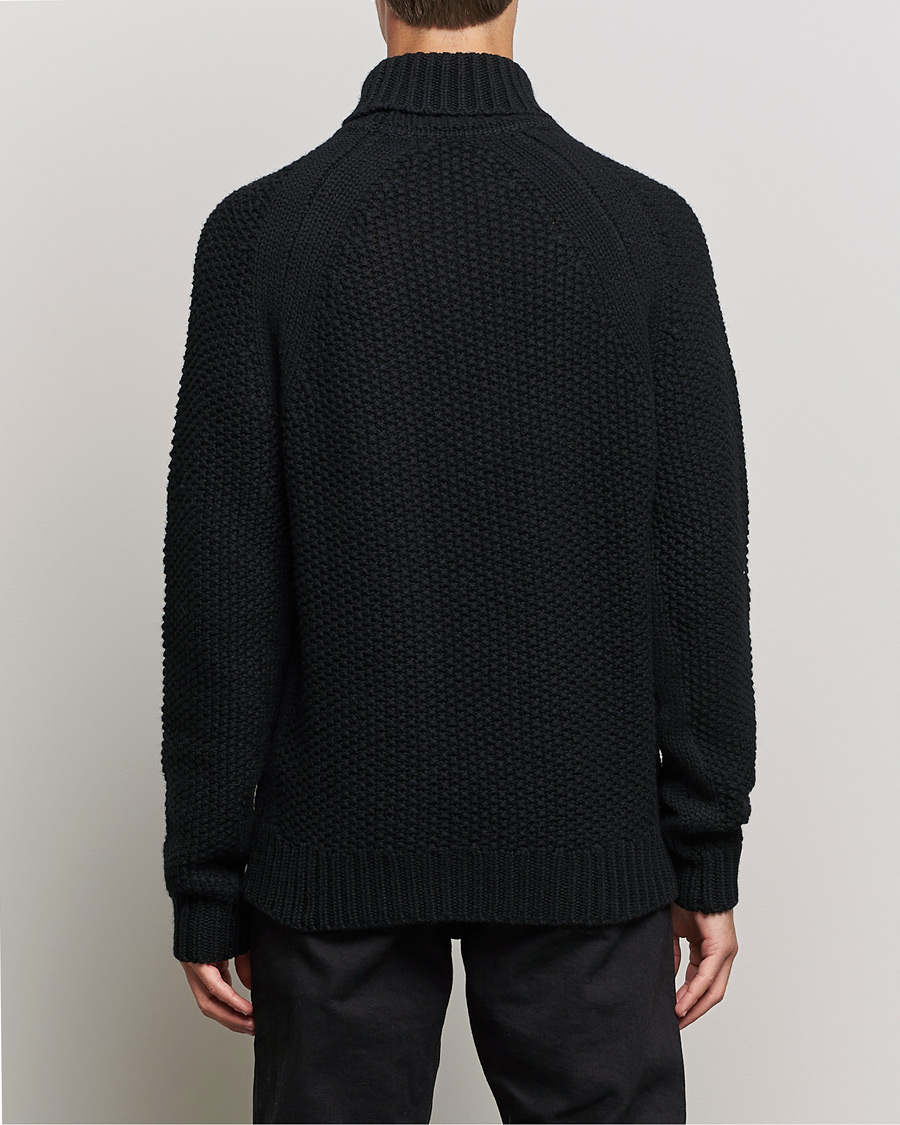 Men | Sweaters & Knitwear | Belstaff | Manor Wool Rollneck Black