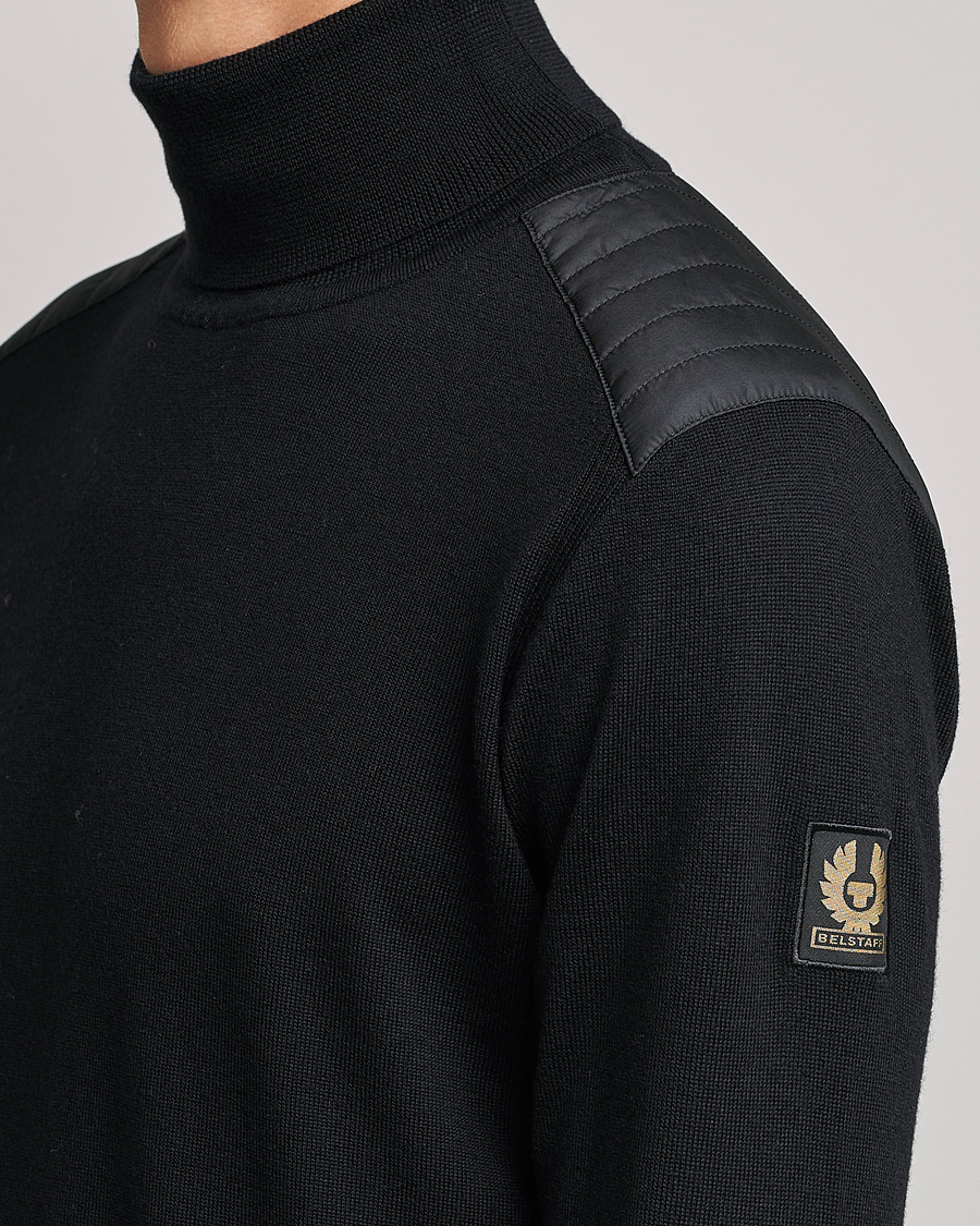 Men | Sweaters & Knitwear | Belstaff | Kingsland Merino Rollneck Black