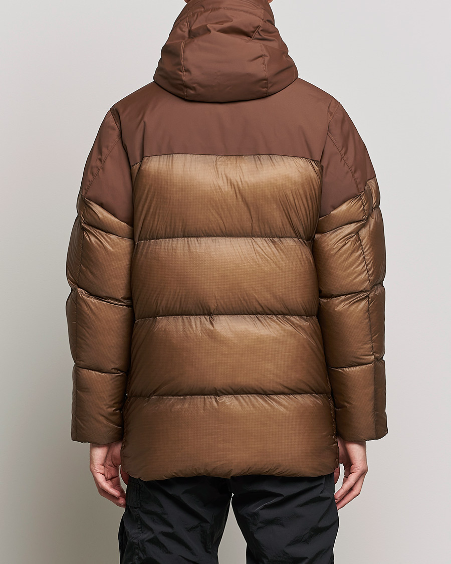 Men | Coats & Jackets | C.P. Company | Metropolis Dynatec Mixed Padded Parka Brown
