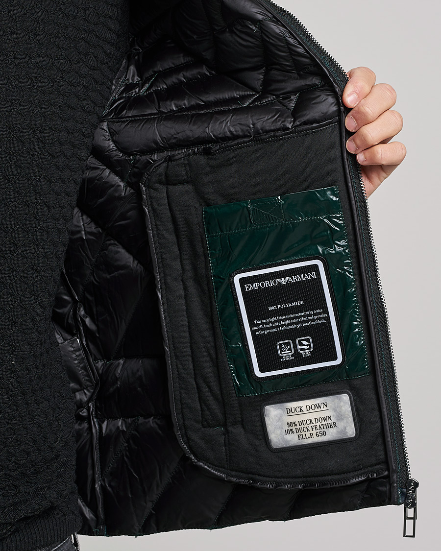 Men | Coats & Jackets | Emporio Armani | Light Weight Down Jacket Green