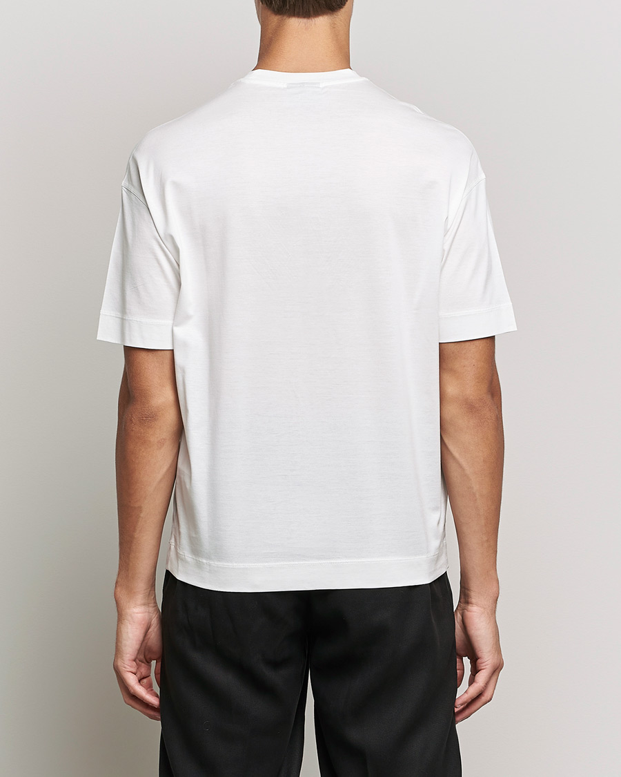 Men | T-Shirts | Emporio Armani | Logo Cotton Tee White