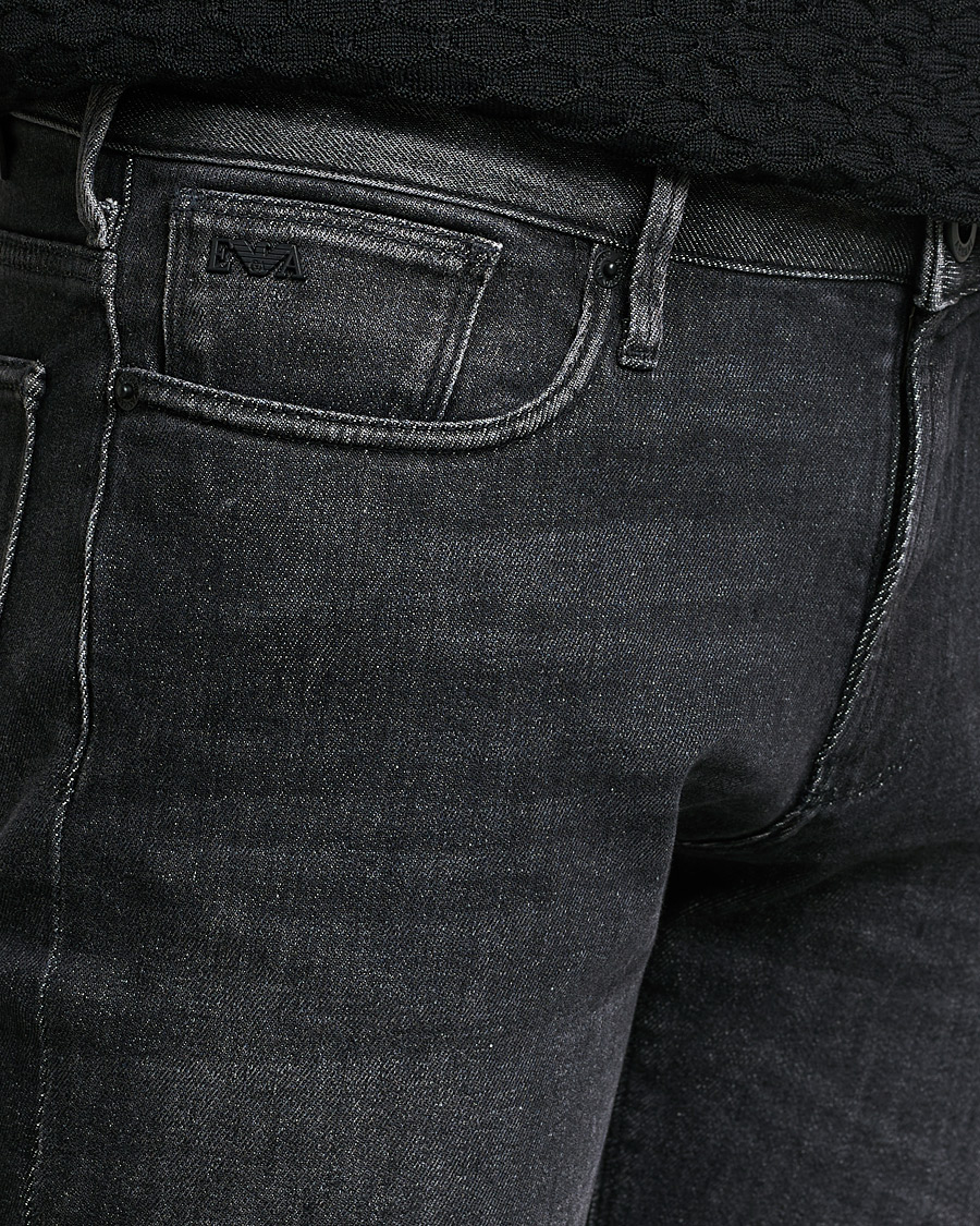 Men | Jeans | Emporio Armani | Slim Fit Jeans Black