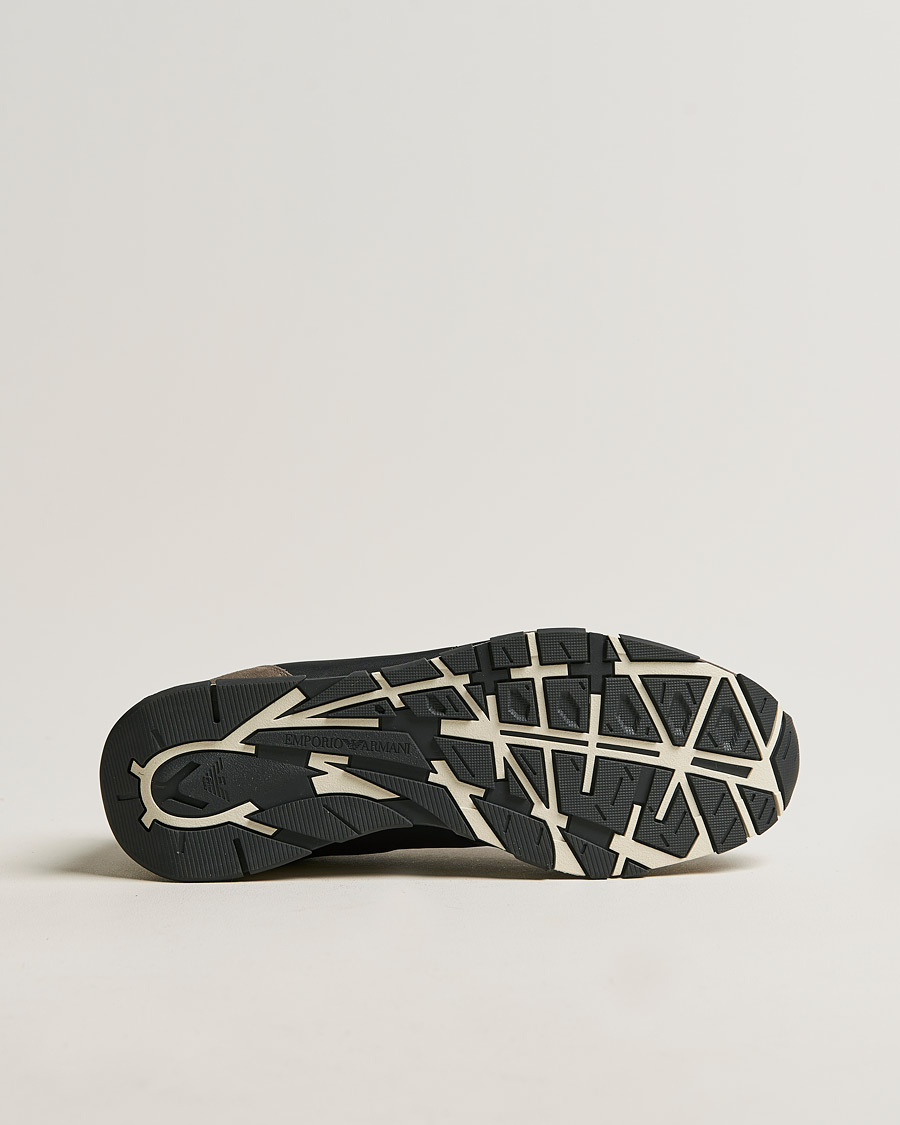 Men | Emporio Armani Running Sneaker Black | Emporio Armani | Running Sneaker Black