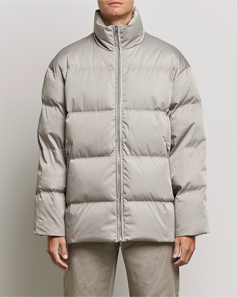 Men |  | Filippa K | Abisko Puffer Jacket Oyster Grey