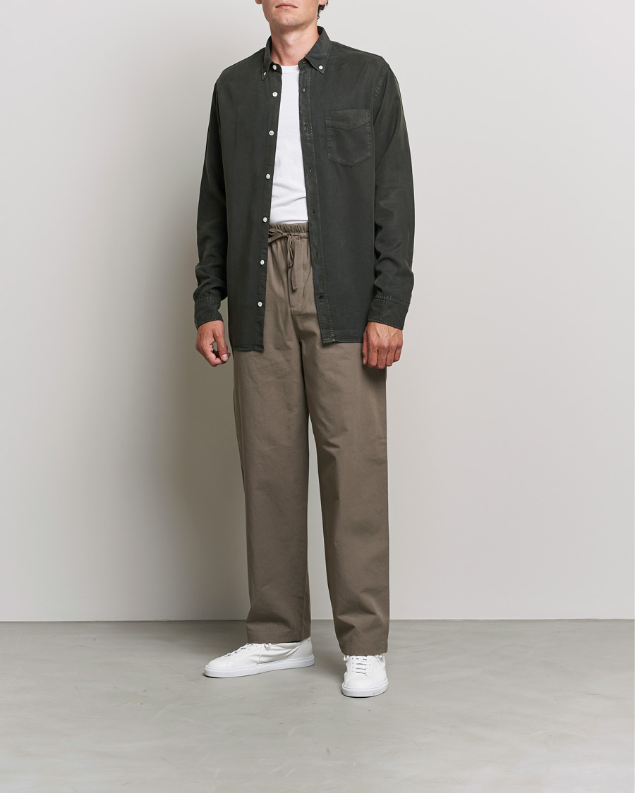 Men | Trousers | Filippa K | Harvey Cotton Trouser Mole Grey