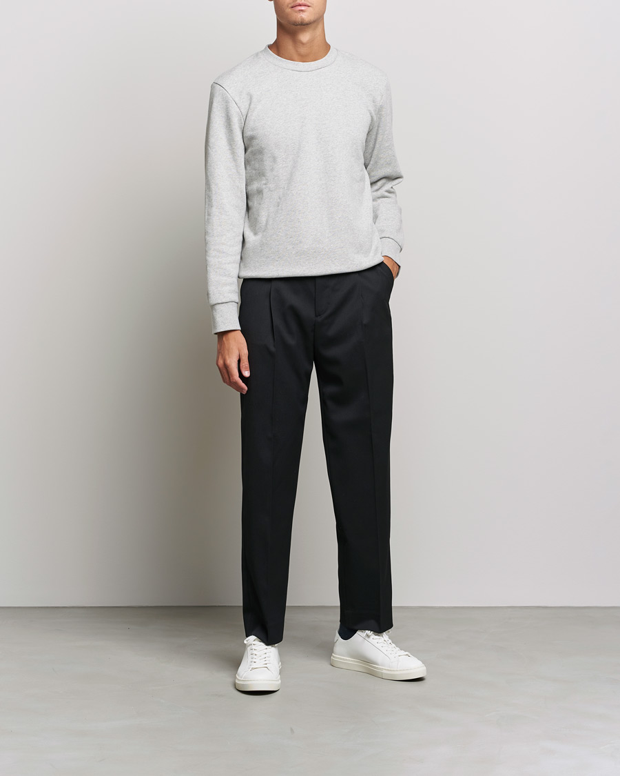 Men | Trousers | Filippa K | Samson Wool Trouser Black
