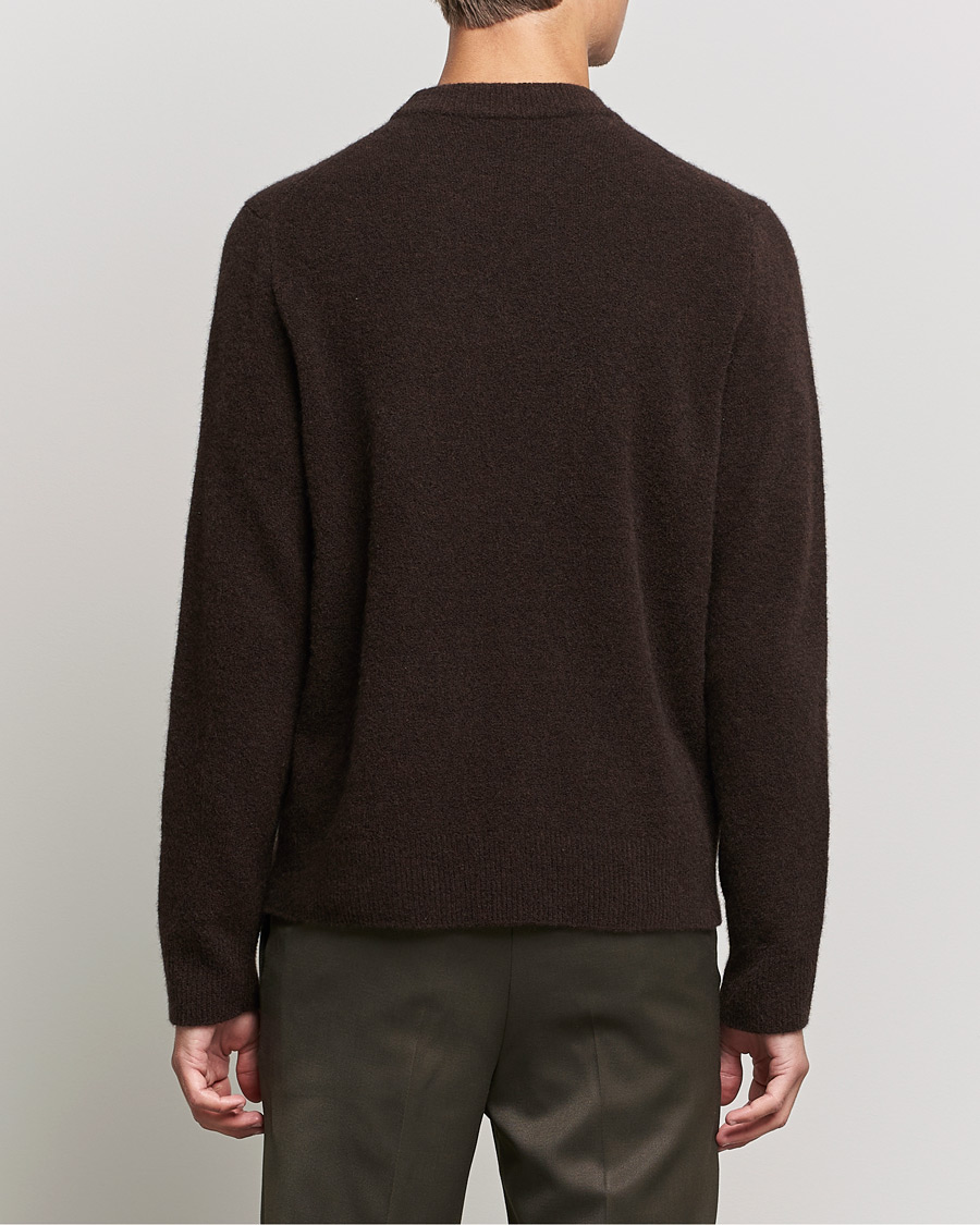 Men | Sweaters & Knitwear | Filippa K | Johannes Yak Sweater Ginger Brown