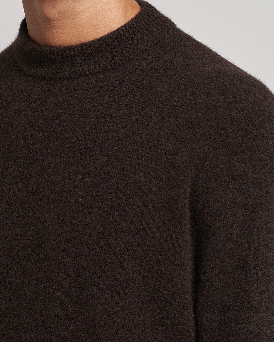 Men | Sweaters & Knitwear | Filippa K | Johannes Yak Sweater Ginger Brown