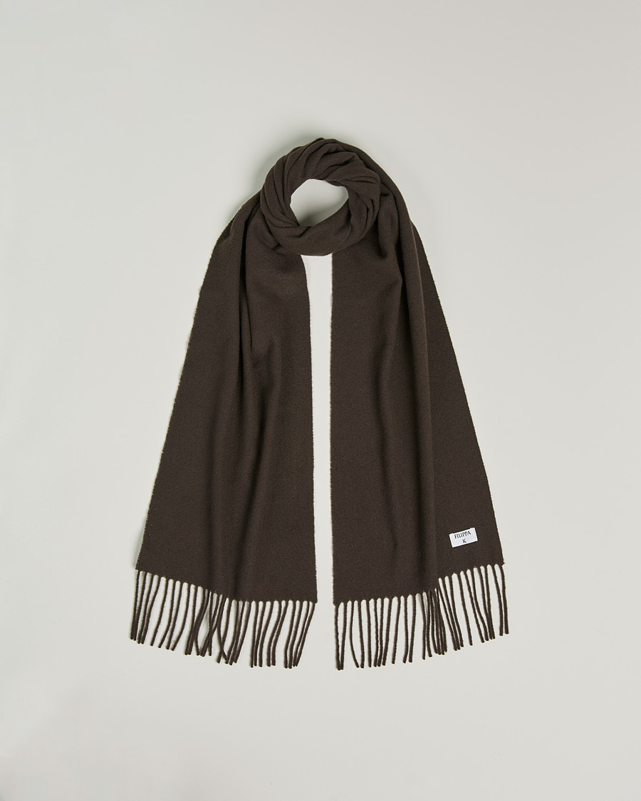 Men | Filippa K Cashmere Blend Scarf Mole Grey | Filippa K | Cashmere Blend Scarf Mole Grey