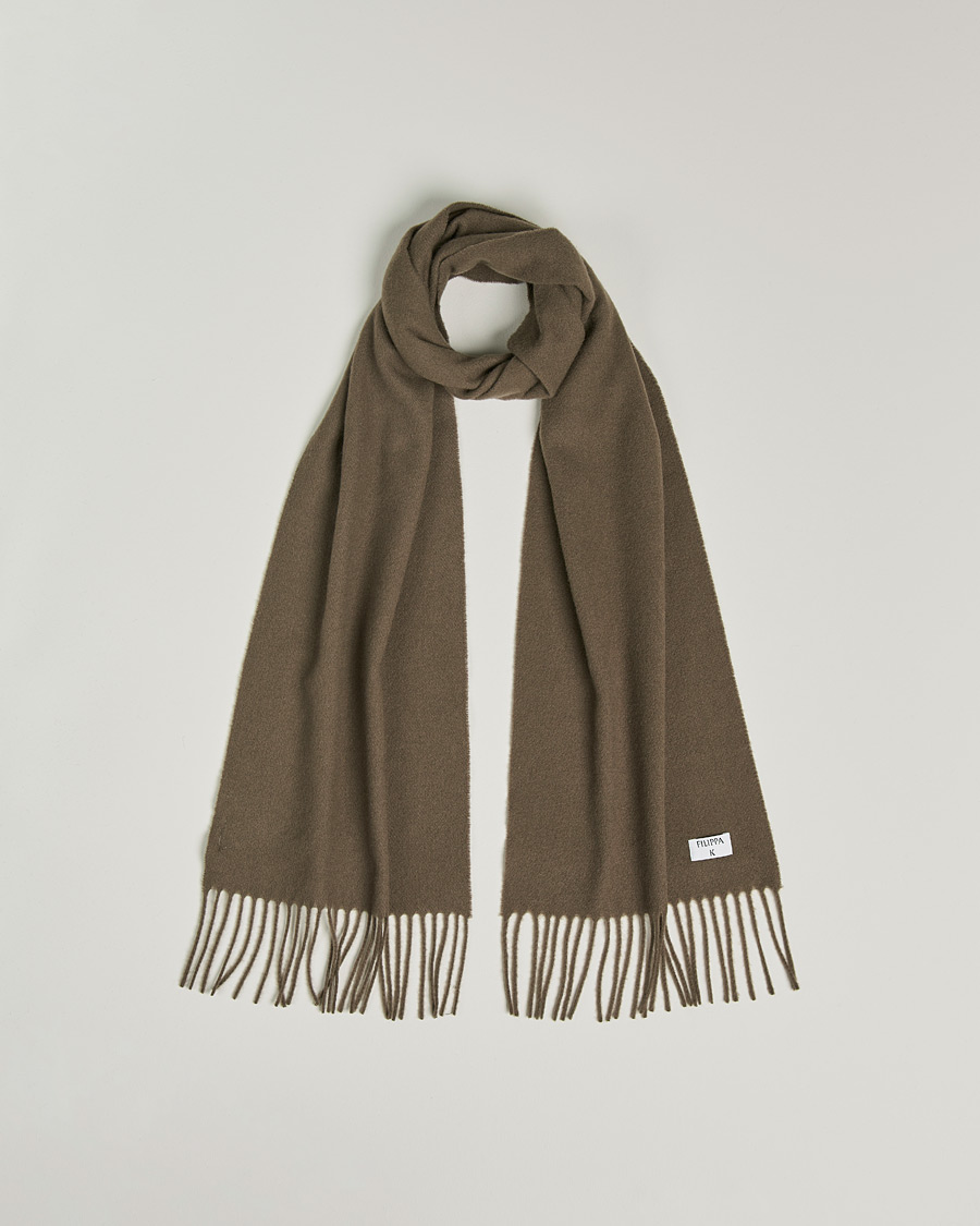 Men | Filippa K Cashmere Blend Scarf Ginger Brown | Filippa K | Cashmere Blend Scarf Ginger Brown