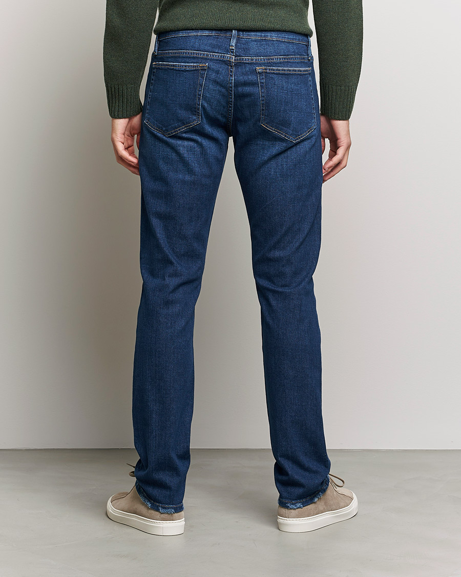 Men | Jeans | FRAME | L´Homme Slim Stretch Degradable Jeans Indigo Land