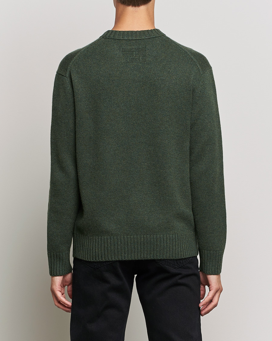 Men | Sweaters & Knitwear | FRAME | Cashmere Sweater Military Green