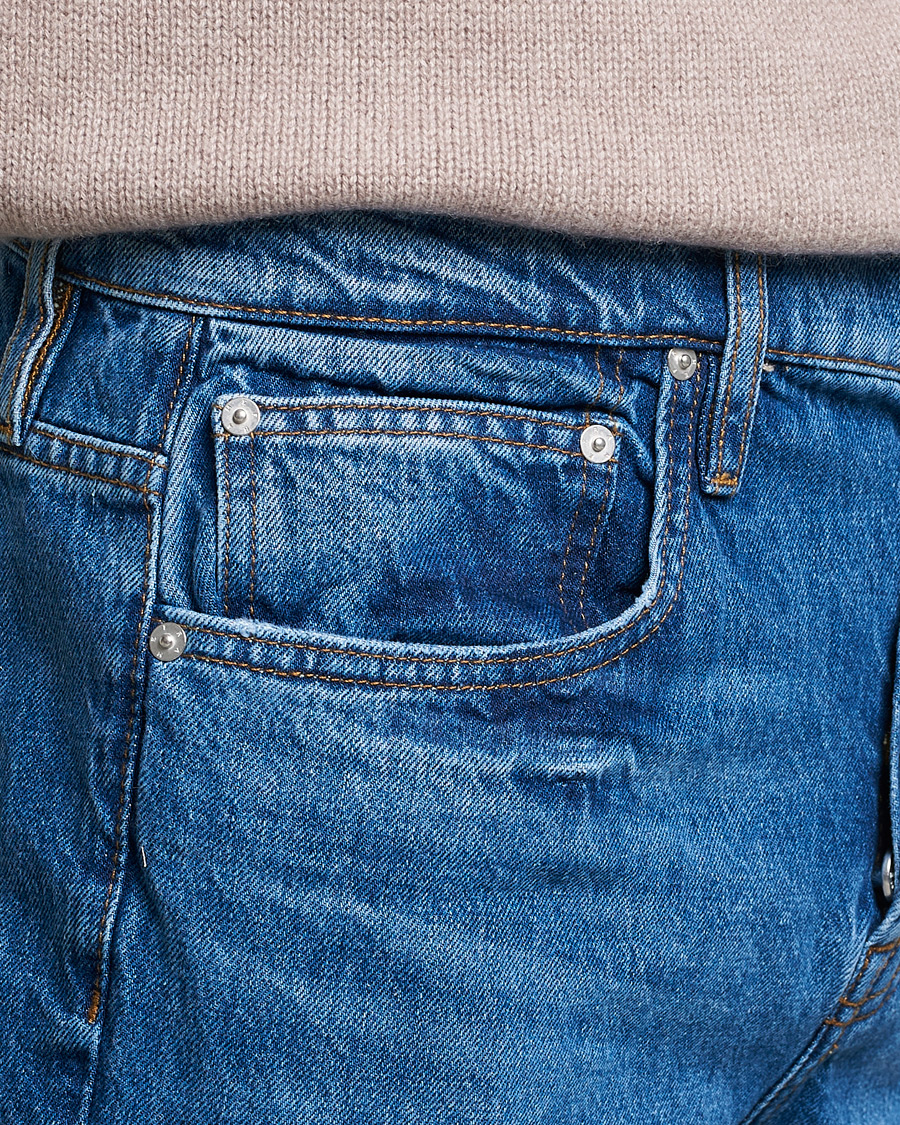 Men | Jeans | FRAME | Stacked Straight Jeans Indigo Snow