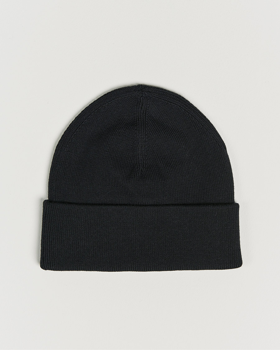 Men | Fred Perry Merino Wool Beanie Black | Fred Perry | Merino Wool Beanie Black