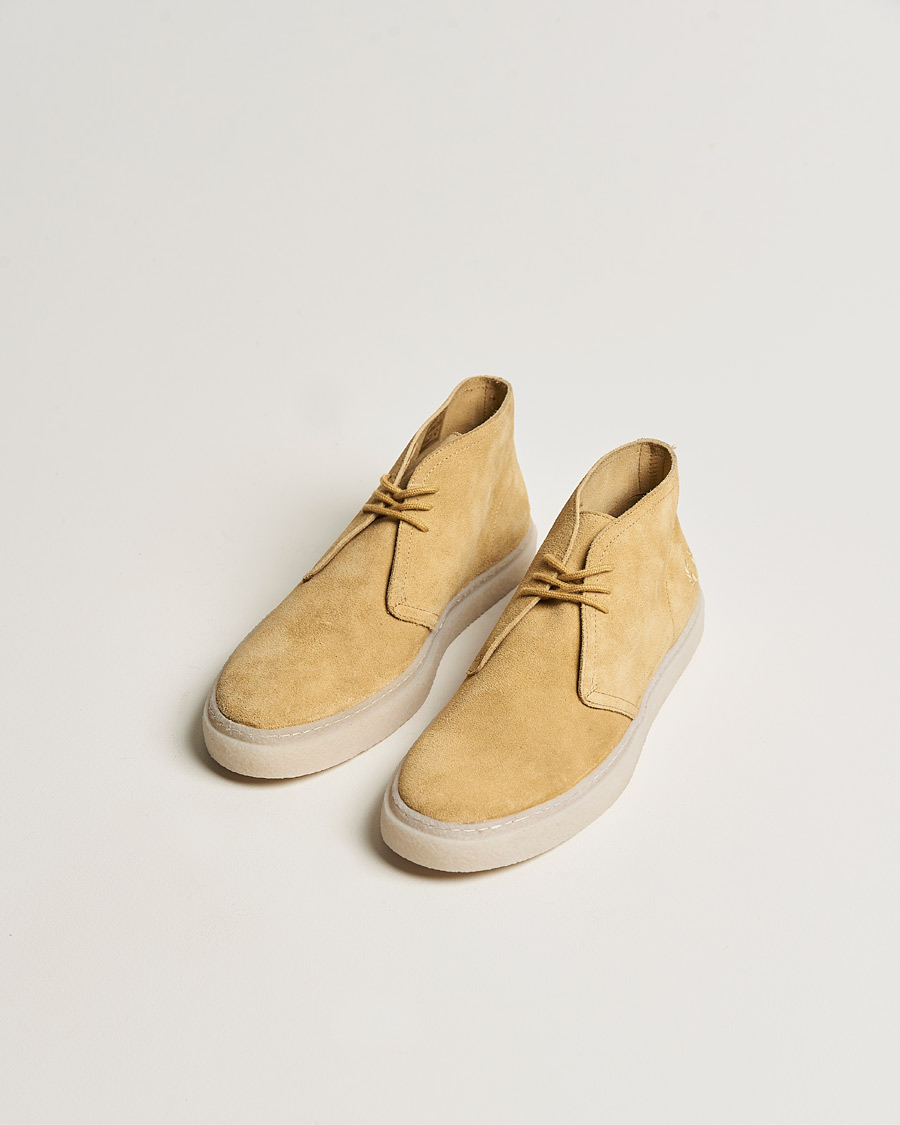 Men | Shoes | Fred Perry | Hawley Suede Chukka Boot Desert