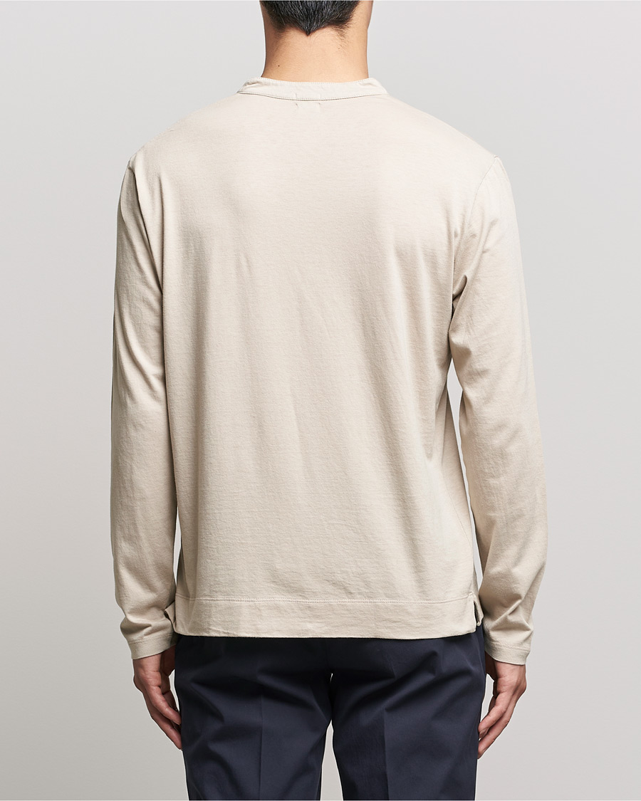 Men | Sweaters & Knitwear | Massimo Alba | Hawai Cotton/Cashmere Henley Chalk