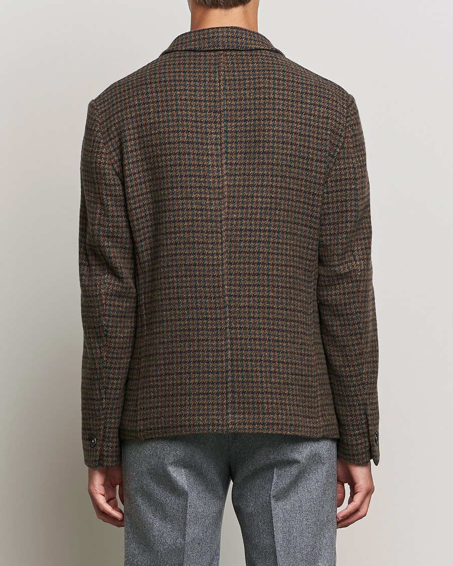 Men | Coats & Jackets | Massimo Alba | Soft Tweed Jacket Bosco Check