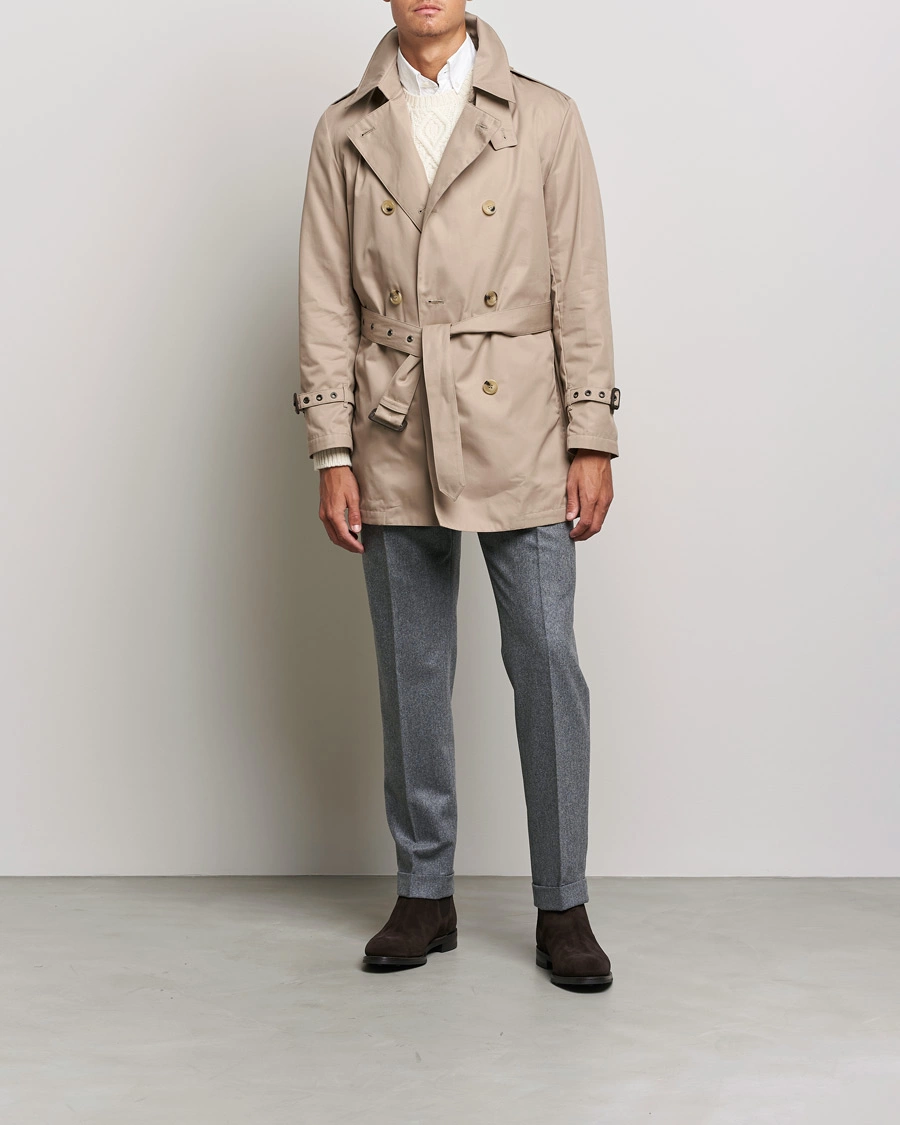 Men | Coats & Jackets | Mackintosh | St John Trench Beige