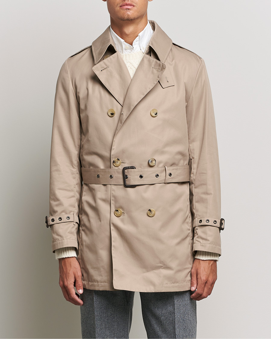 Men | Coats & Jackets | Mackintosh | St John Trench Beige