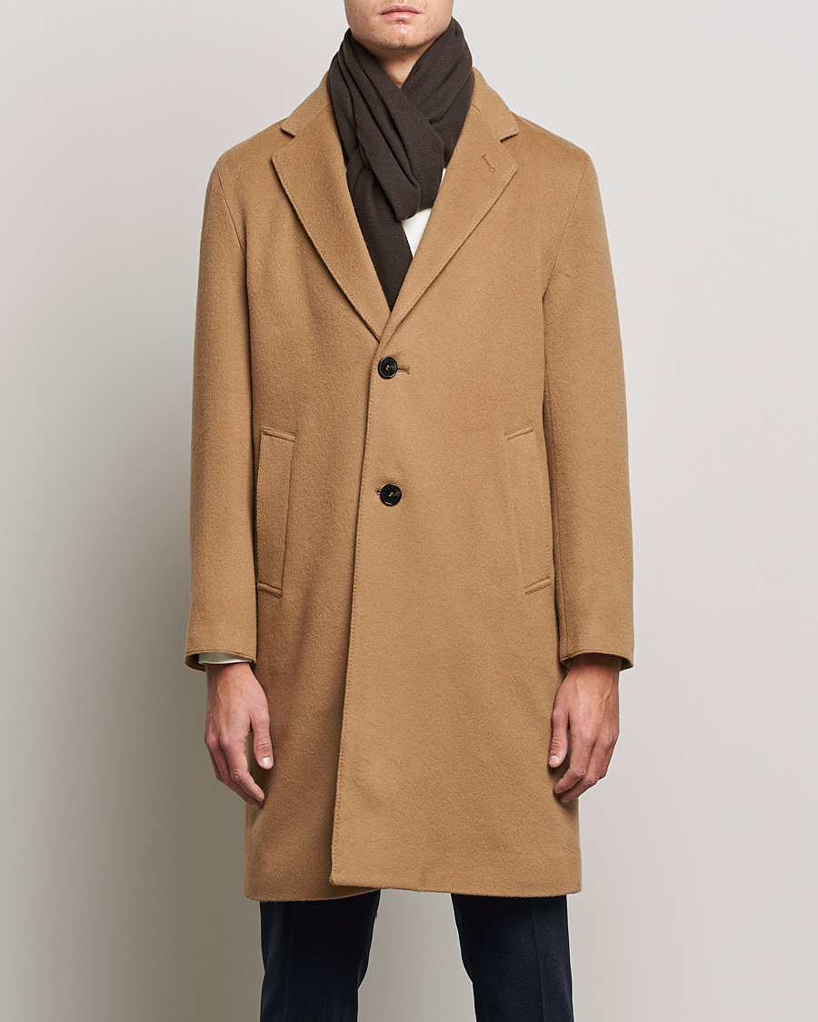 Men | Coats & Jackets | Mackintosh | New Stanley Wool/Cashmere Coat Beige