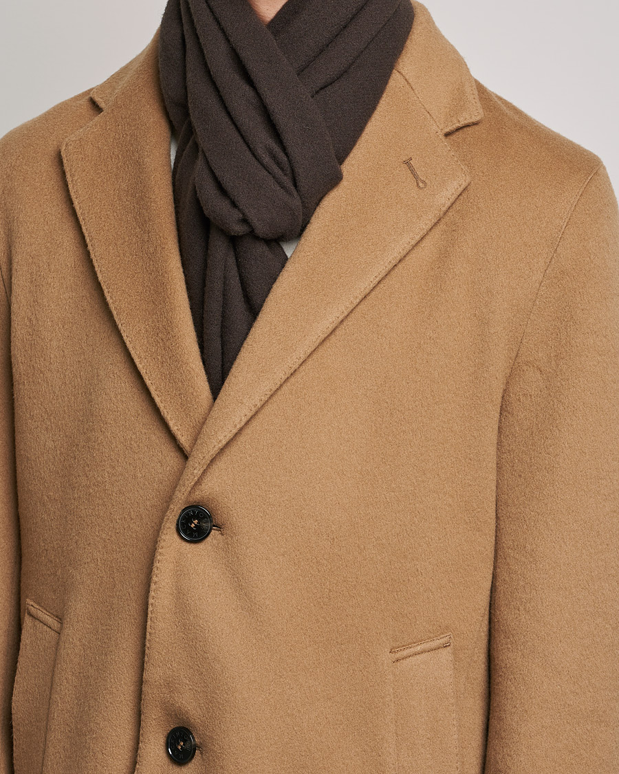 Men | Coats & Jackets | Mackintosh | New Stanley Wool/Cashmere Coat Beige
