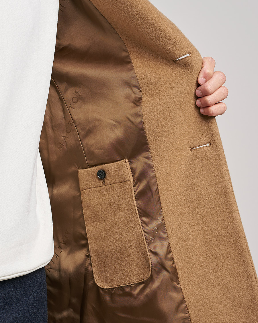 Men | Coats & Jackets | Mackintosh | New Stanley Wool/Cashmere Coat Beige