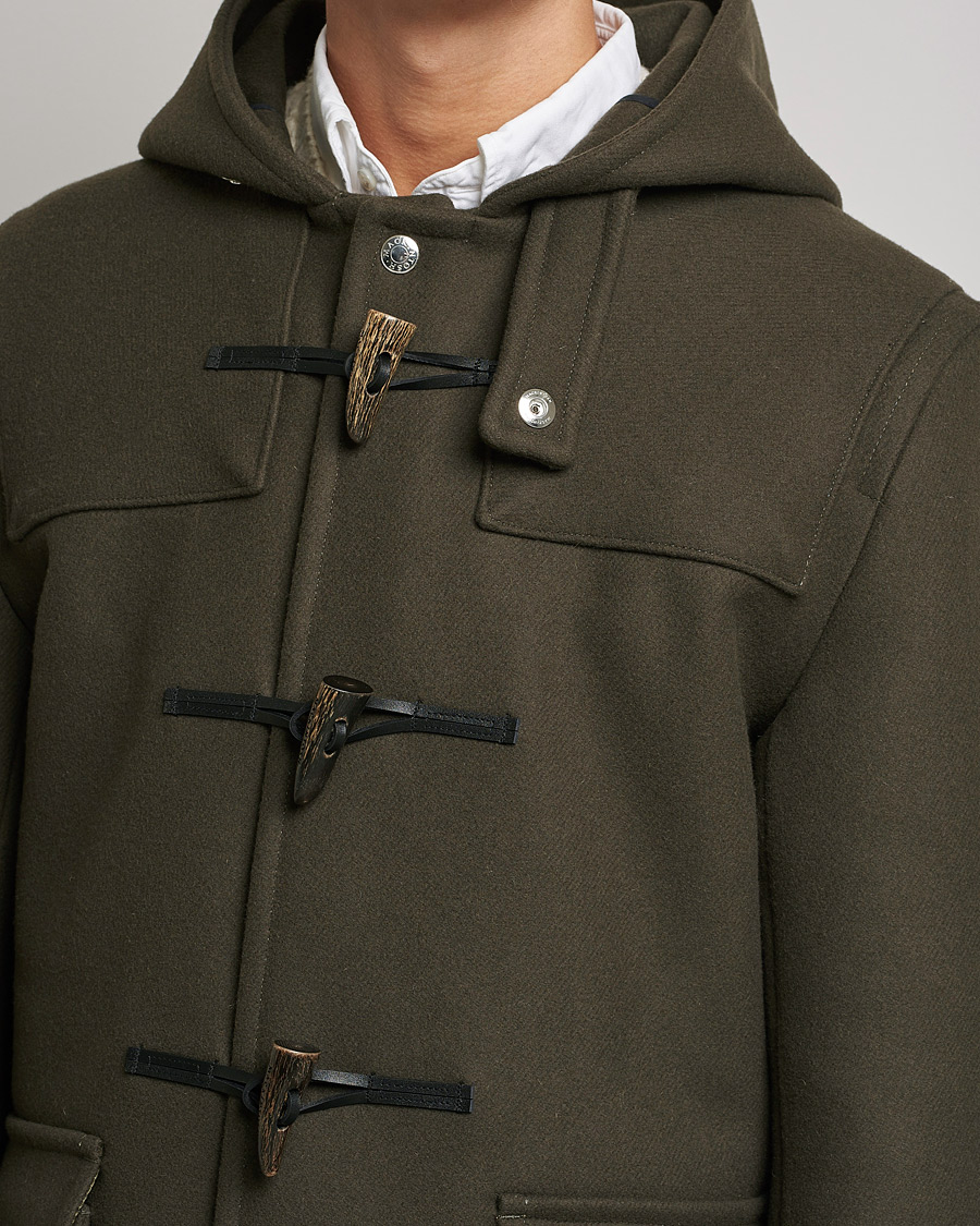 Men | Coats & Jackets | Mackintosh | Weir Duffle Coat Dark Olive