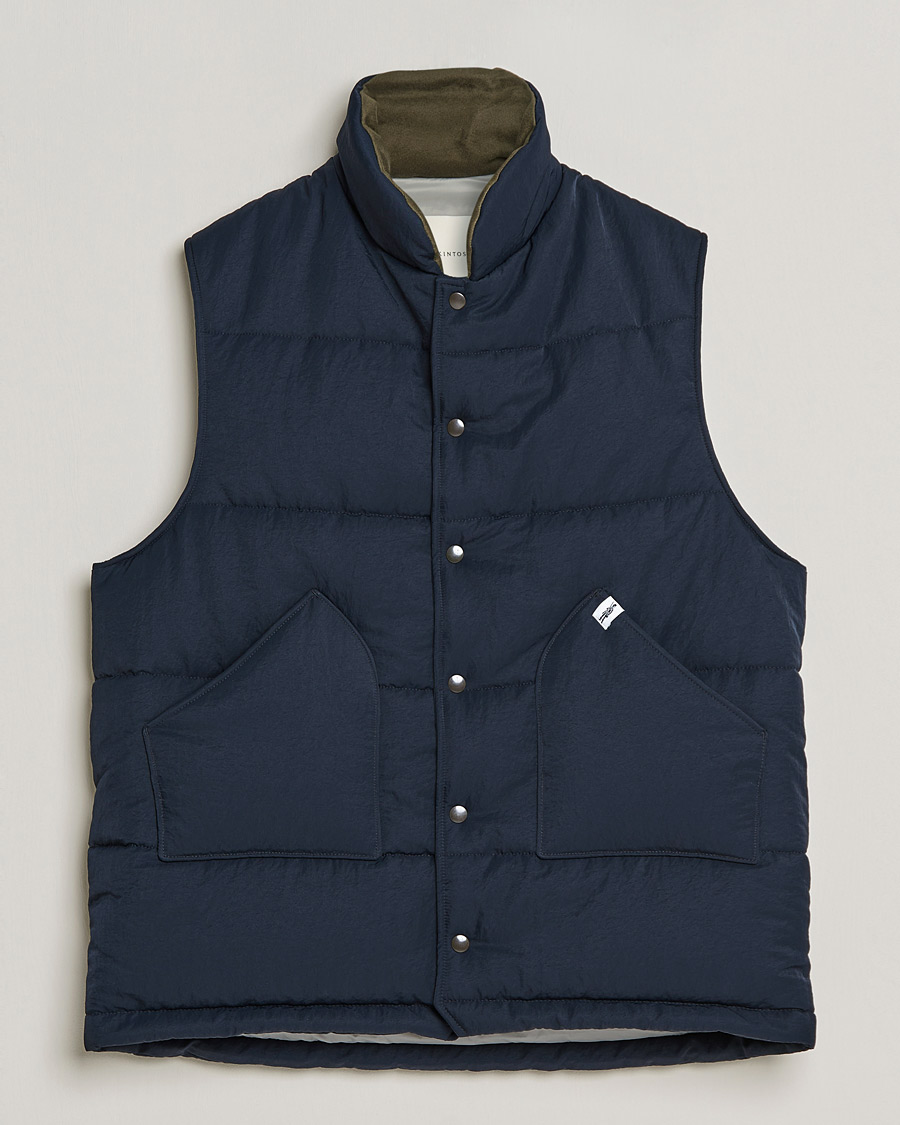 Men | Coats & Jackets | Mackintosh | Osaka Gilet Vest Navy
