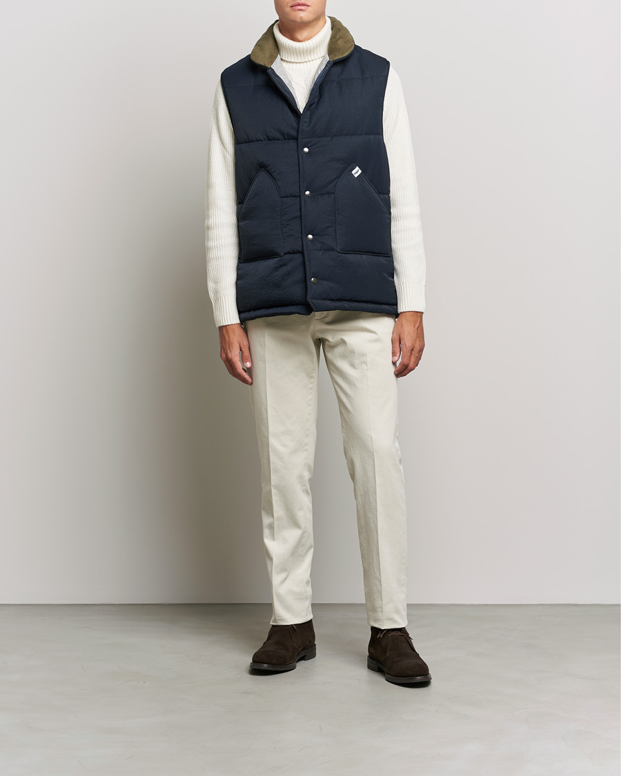Men | Coats & Jackets | Mackintosh | Osaka Gilet Vest Navy