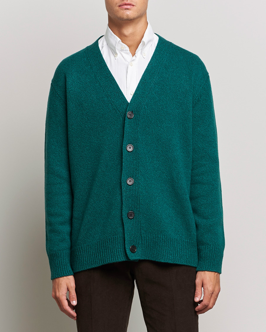 Men | Sweaters & Knitwear | Mackintosh | Stockholm Cardigan Garden