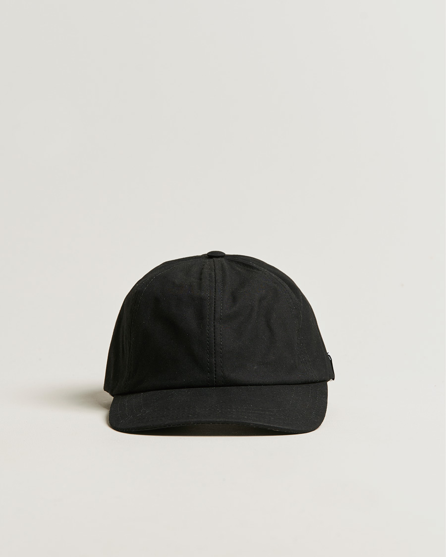 Men | Mackintosh Tipping Baseball Cap Black | Mackintosh | Tipping Baseball Cap Black