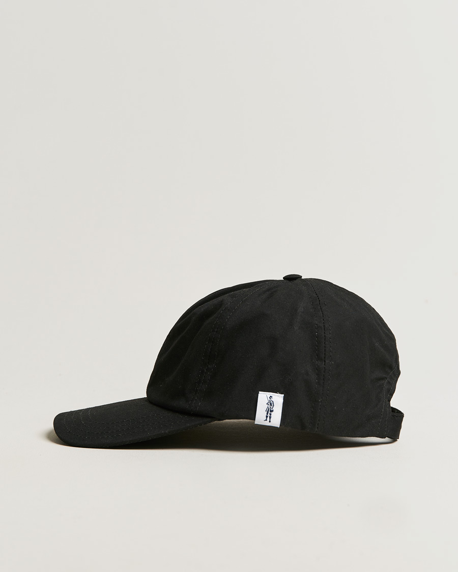 Men | Mackintosh Tipping Baseball Cap Black | Mackintosh | Tipping Baseball Cap Black