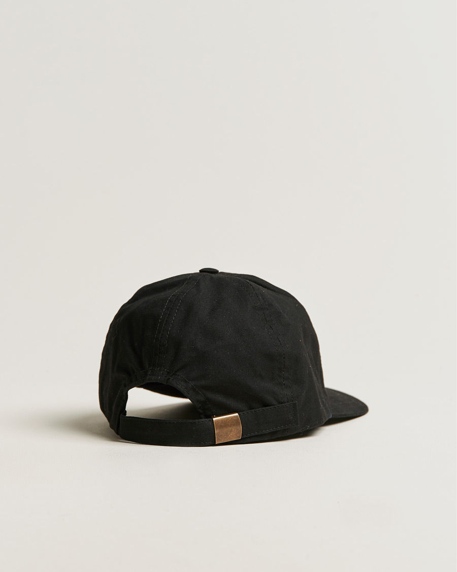 Men | Mackintosh Tipping Baseball Cap Black | Mackintosh | Tipping Baseball Cap Black