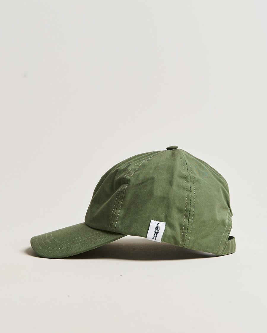 Men | Mackintosh Tipping Baseball Cap Winter Moss | Mackintosh | Tipping Baseball Cap Winter Moss