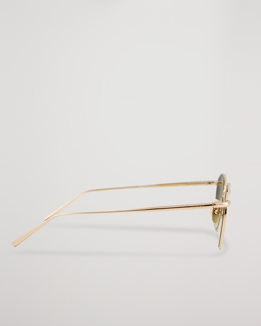 Men | CHIMI Round Polarized Sunglasses Gold/Green | CHIMI | Round Polarized Sunglasses Gold/Green