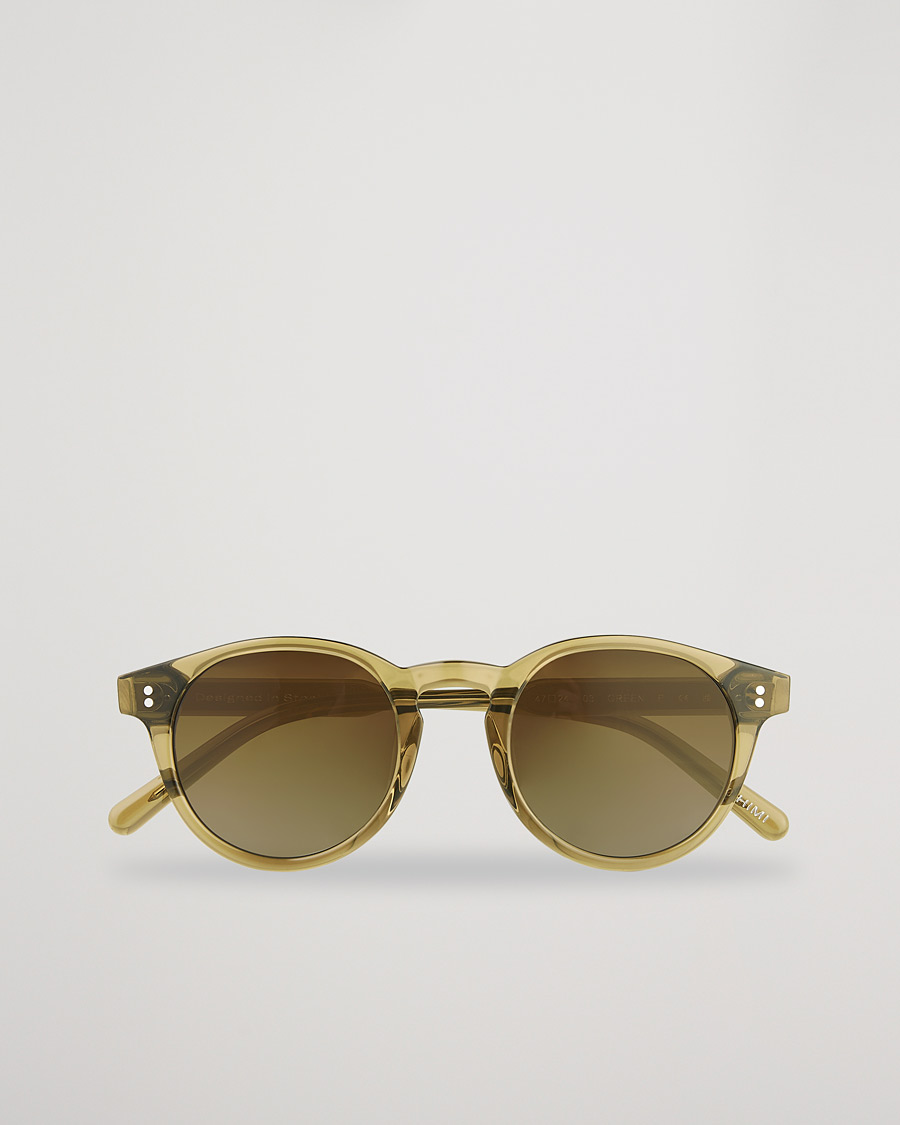 Men | Round Frame Sunglasses | CHIMI | 03 Sunglasses Green