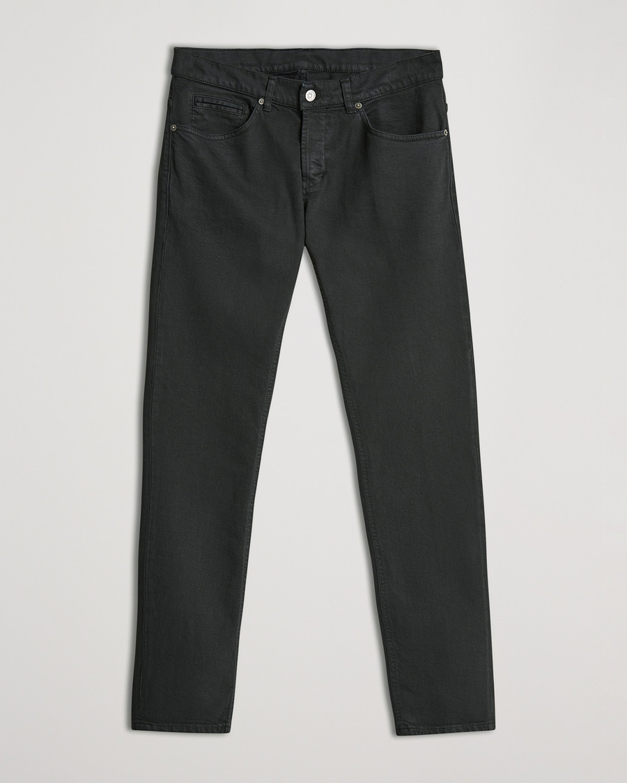 Men | Jeans | Dondup | George Bull Denim 5-Pocket Pants Black