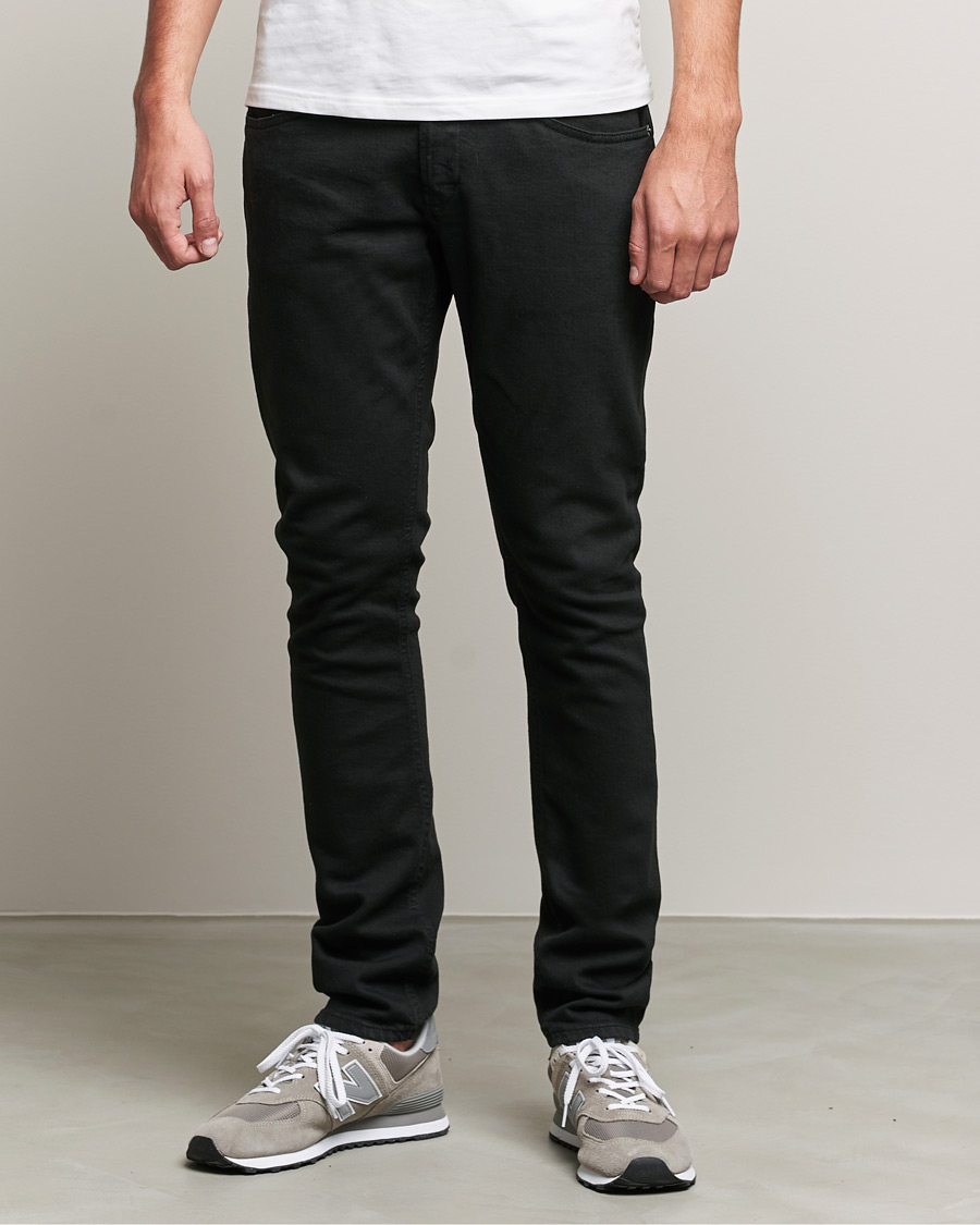 Men | Jeans | Dondup | George Bull Denim 5-Pocket Pants Black