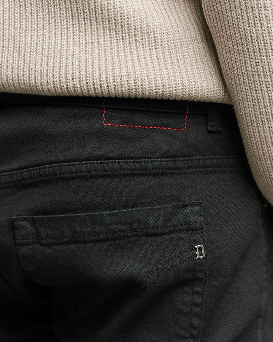 Men | Jeans | Dondup | George Bull Denim 5-Pocket Pants Black