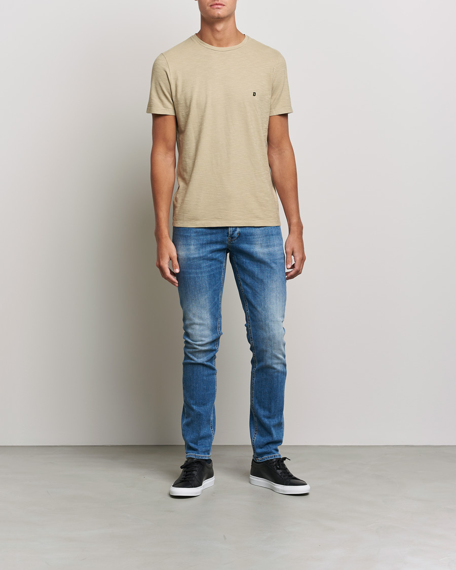 Men | Jeans | Dondup | George Destroyed Jeans Blue