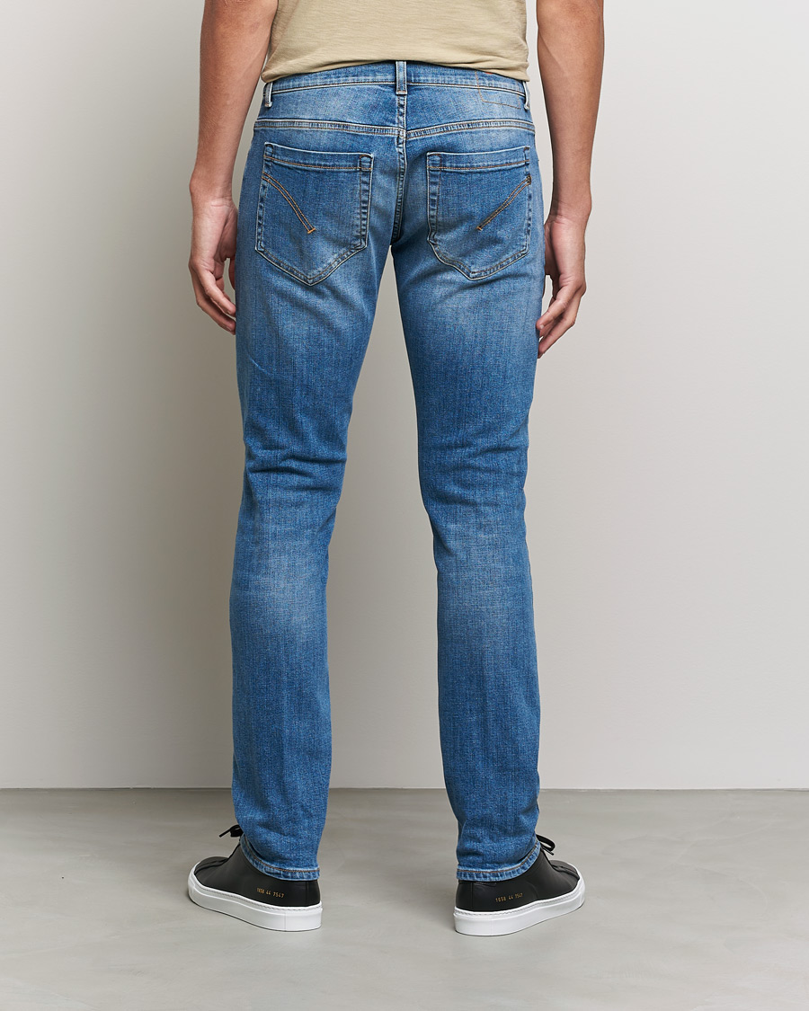 Men | Jeans | Dondup | George Destroyed Jeans Blue