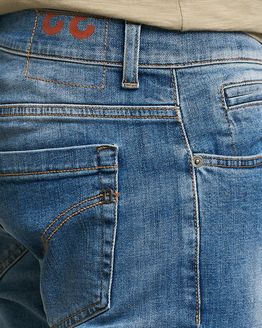 Men | Jeans | Dondup | George Destroyed Jeans Blue