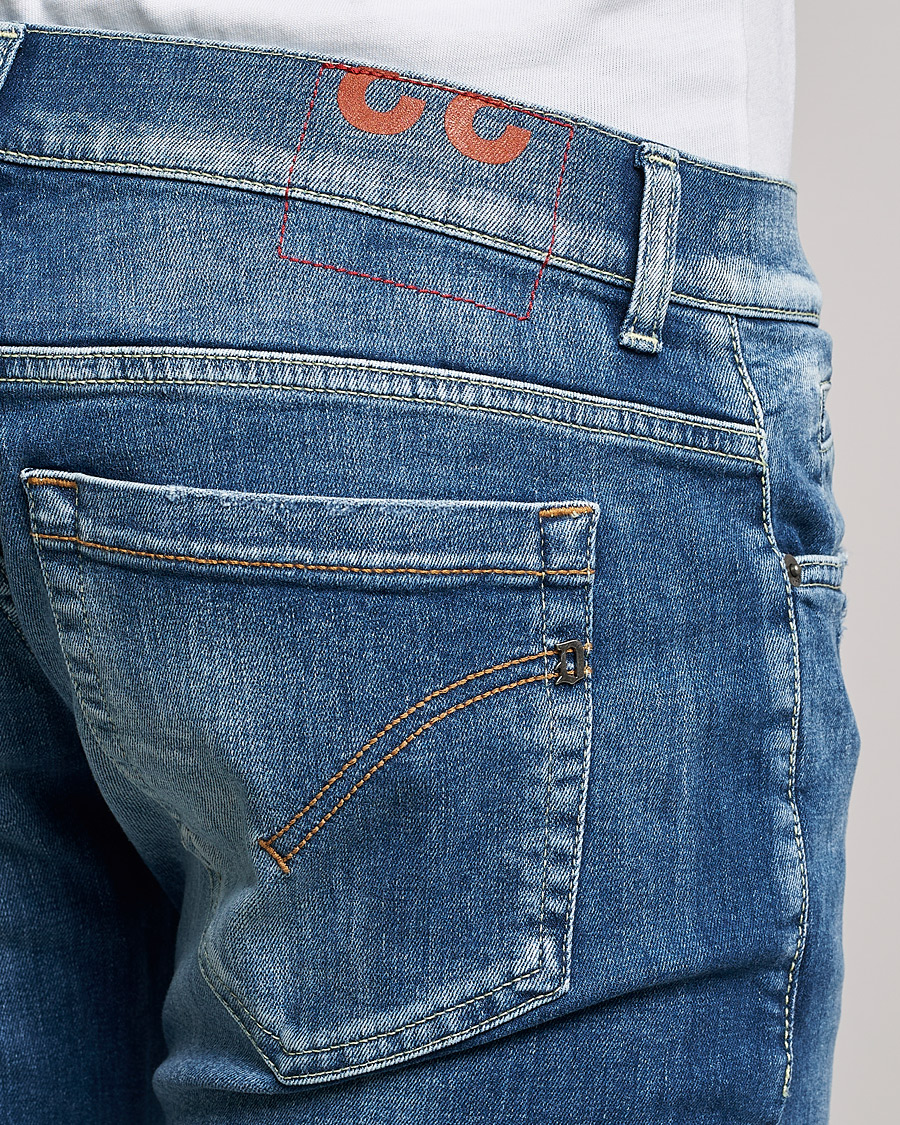 Men | Jeans | Dondup | George Destroyed Jeans Blue